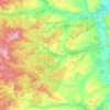 Topografische Karte Большой Ашап, Höhe, Relief