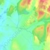 Topografische Karte Napromek, Höhe, Relief