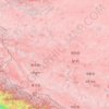 Topografische Karte མངའ་རིས་ས་ཁུལ་ / 阿里地区 / Ngari, Höhe, Relief