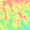Topografische Karte 长川回族乡, Höhe, Relief