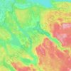 Topografische Karte Красноозёрное сельское поселение, Höhe, Relief