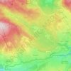 Topografische Karte Bolquère, Höhe, Relief