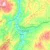 Topografische Karte Kırıkkale Merkez, Höhe, Relief