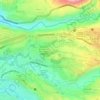 Topografische Karte Batallón, Höhe, Relief