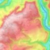 Topografische Karte Befort, Höhe, Relief