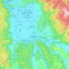 Topografische Karte Rieti, Höhe, Relief