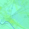Topografische Karte دهستان بهمنشیرشمالی, Höhe, Relief