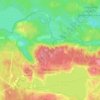 Topografische Karte Мичуринское сельское поселение, Höhe, Relief