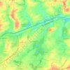 Topografische Karte 7903, Höhe, Relief