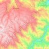 Topografische Karte Pichirhua, Höhe, Relief