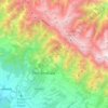 Topografische Karte Dharmsala, Höhe, Relief