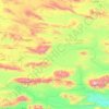 Topografische Karte دهستان حومه, Höhe, Relief