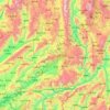 Topografische Karte 德宏傣族景颇族自治州, Höhe, Relief