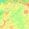 Topografische Karte Çırçır, Höhe, Relief