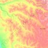 Topografische Karte Елек - Илек, Höhe, Relief