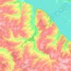 Topografische Karte Сундырь, Höhe, Relief