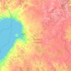 Topografische Karte Regionalverwaltungsbehörde Nordfinnland, Höhe, Relief