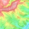 Topografische Karte Ospern, Höhe, Relief