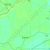Topografische Karte 南湖州镇, Höhe, Relief