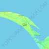 Topografische Karte Mannar Island, Höhe, Relief