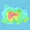 Topografische Karte Ischia, Höhe, Relief