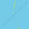 Topografische Karte Andamanen und Nikobaren, Höhe, Relief