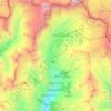 Topografische Karte Valtournenche, Höhe, Relief