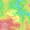 Topografische Karte Smuid, Höhe, Relief