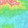 Topografische Karte Gemeinde Going am Wilden Kaiser, Höhe, Relief