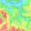 Topografische Karte Pracht, Höhe, Relief