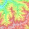 Topografische Karte Nankhari, Höhe, Relief