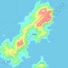 Topografische Karte 浮鹰岛, Höhe, Relief