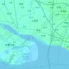 Topografische Karte 五接镇, Höhe, Relief