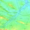 Topografische Karte 06484, Höhe, Relief
