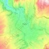 Topografische Karte Perímetro Urbano Pasto, Höhe, Relief