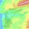 Topografische Karte Tafedna, Höhe, Relief