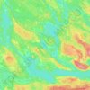 Topografische Karte Ромашкинское сельское поселение, Höhe, Relief