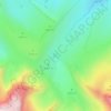 Topografische Karte Псенодах, Höhe, Relief