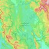 Topografische Karte Khao Laem National Park, Höhe, Relief