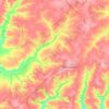 Topografische Karte Береговское сельское поселение, Höhe, Relief