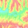 Topografische Karte сельское поселение Ермаково, Höhe, Relief