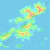 Topografische Karte 下川岛, Höhe, Relief