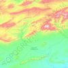 Topografische Karte Gourrama, Höhe, Relief