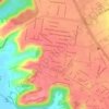 Topografische Karte Clima Bom, Höhe, Relief