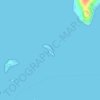 Topografische Karte Orchid Island WLS, Höhe, Relief