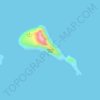 Topografische Karte Mabudis Island, Höhe, Relief