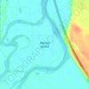 Topografische Karte Morton Island, Höhe, Relief