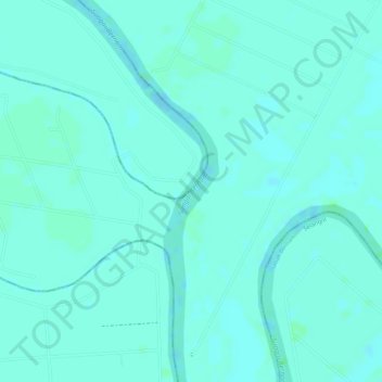 Topografische Karte Bernam River, Höhe, Relief
