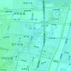 Topografische Karte 战斗河, Höhe, Relief
