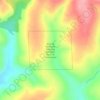 Topografische Karte Área de Relevante Interesse Ecológico Buriti de Vassununga, Höhe, Relief